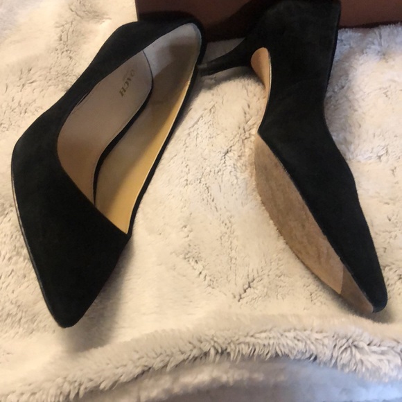 Coach suede leather pointy heels! Same condition when bought tried to wear! - Picture 10 of 12